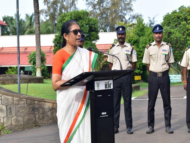 IISR CELEBRATES THE INDEPENDENCE DAY