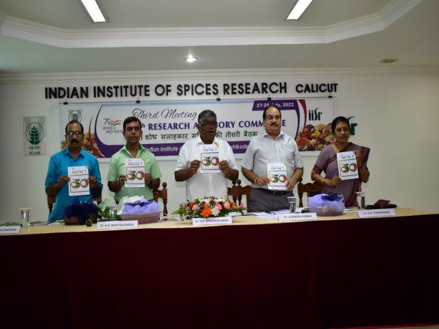 Research Advisory Committee meeting at ICAR-IISR